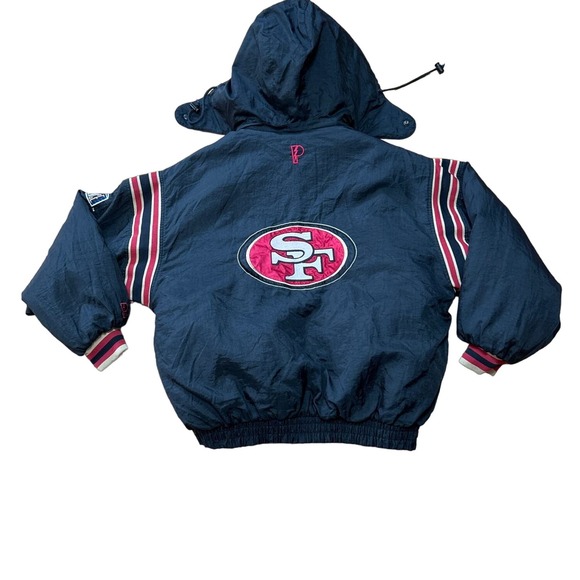 Vintage 49ers Pro Layer NFL Reversible Coat Size:XXL - Picture 7 of 9